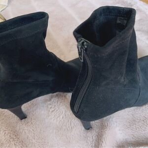 Black Suede Ankle Boots
